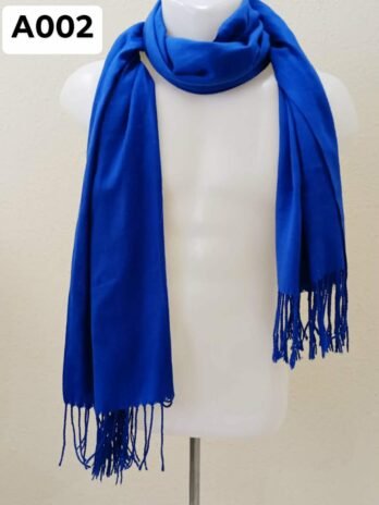 A002: 165×30 – Standard Royal Blue Unisex Scarf