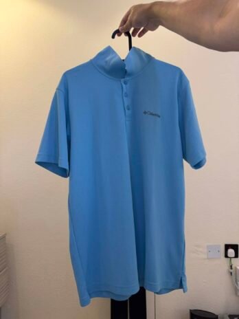 M/M – Blue OMNI-WIC polo shirt
