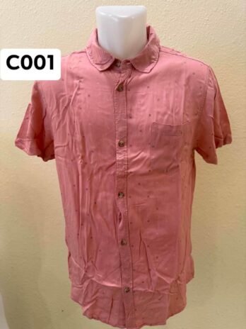 C001: M – Pink DIAMETRO Short-Sleeved