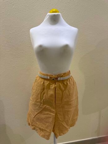 G002: Sunlit Breeze Elastic Waist Casual Shorts